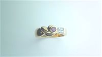 Ringe Sommer Dame in Gelbgold Rubino RUB ZIRC 400 F - RUB ZIRC 400 F